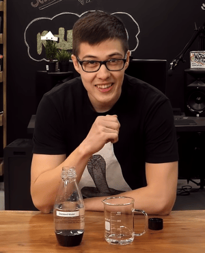 This is the Avatar Image for the NileRed (Youtuber) AI Voice and Text to Speech Generator